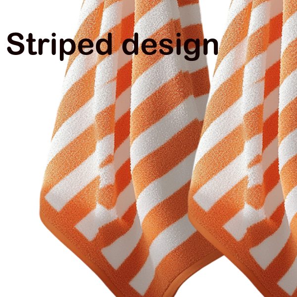 OrangeWhiteGradientTowelSoft - Image 2