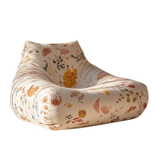 Floral Bean Bag Chair Relax Sofa - Image 3