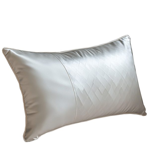 Modern Diamond Satin Pillow - Image 3