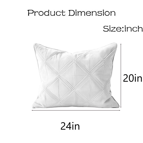 Fashion Home Diamond Pattern Pillow - Image 2