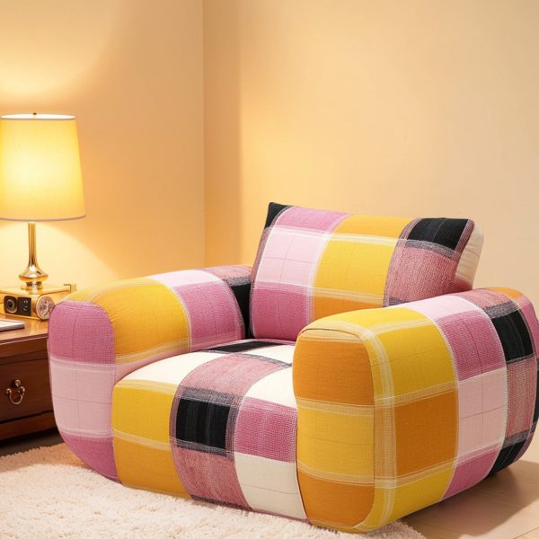 Colorful Patchwork chair Comfort