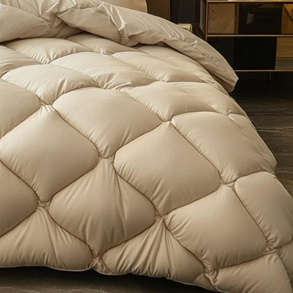 Diamond Quilted Down Comforter, Luxurious & Cozy - Image 3