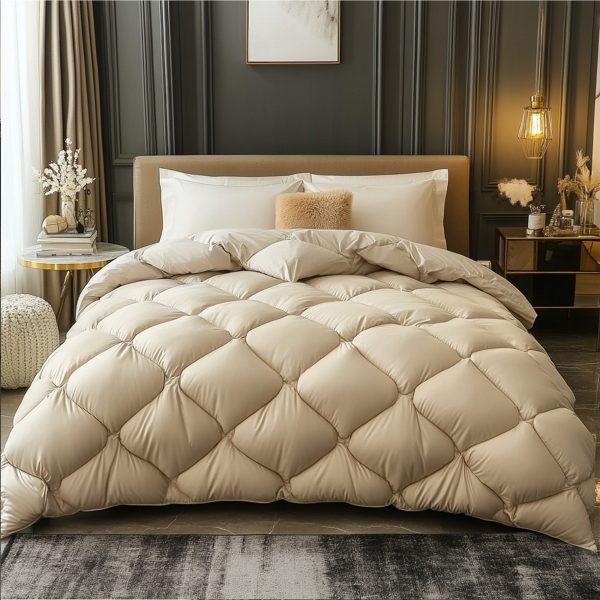 Diamond Quilted Down Comforter, Luxurious & Cozy