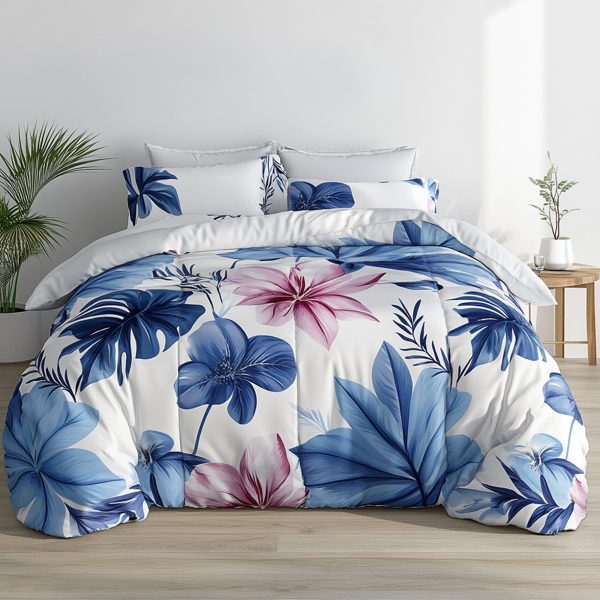 Tropical Floral Bedding Fresh Summer