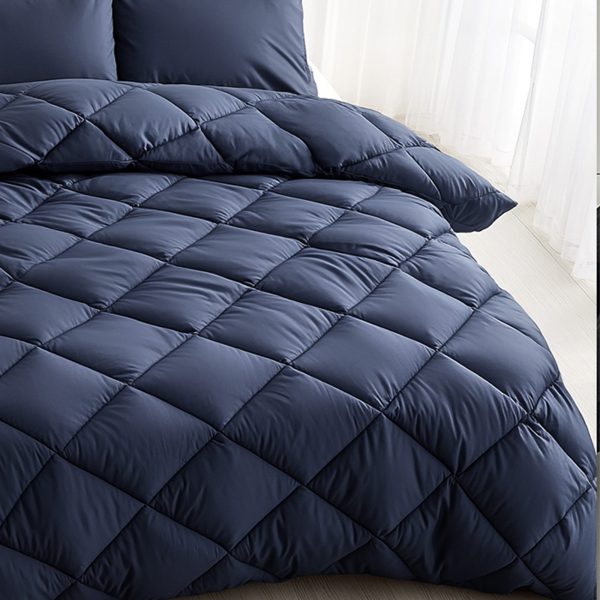 Deep Blue Diamond Quilt - Image 3